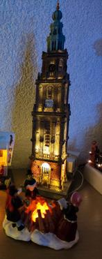 Martinitoren miniatuur in (kerst en algemeen) sfeer!, Ophalen of Verzenden, Zo goed als nieuw