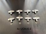 4 sets Pearl UGN 6/2 wing nut M6, Ophalen of Verzenden, Zo goed als nieuw, Instrumentstandaard, Drums of Percussie