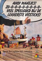 Retro reclame 1991 Iglo spaaractie Playmobil & Lego, Verzamelen, Retro, Ophalen of Verzenden