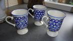 3 bunzlau bekers/kommen, doorsnee 8H12cm, Huis en Inrichting, Keuken | Servies, Keramiek, Ophalen of Verzenden, Zo goed als nieuw