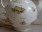 Tea-for-one, Aynsley EDWARDIAN KITCHEN GARDEN, gaaf, Antiek en Kunst, Antiek | Servies los, Ophalen of Verzenden