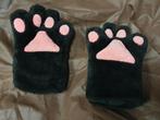 Katten poten wanten halloween carnaval furry, Ophalen of Verzenden, Zo goed als nieuw, Carnaval