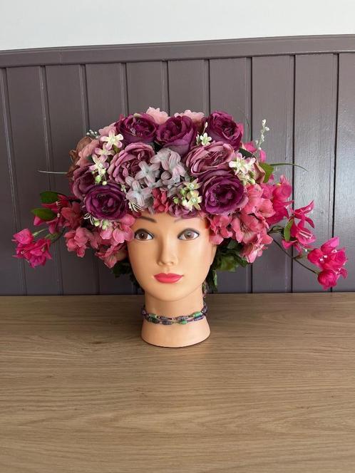 Bloemenhoofd, Huis en Inrichting, Woonaccessoires | Kunstplanten en Kunstbloemen, Nieuw, Binnen, Ophalen of Verzenden