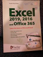 Excel 2019, 2016 en Office 365 Boek, Ophalen of Verzenden, Nieuw, Software, Studio Visual Steps