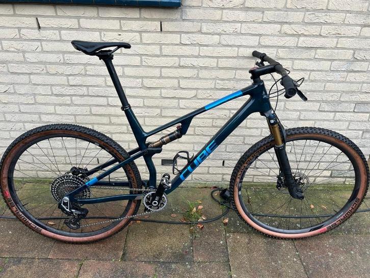 CUBE AMS ZERO99 C:68X SLT 29 LIQUIDBLUE/BLUE XL, Fietsen en Brommers, Fietsen | Mountainbikes en ATB, Zo goed als nieuw, Heren