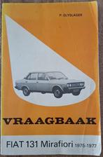 Vraagbaak Fiat 131 Mirafiori 1975-1977. complete handleiding, Ophalen of Verzenden
