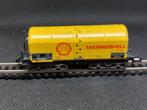 Minitrix 13591 - ketelwagen voor stookolie 'SHELL'  (13990), Gebruikt, Gelijkstroom, Verzenden, Trix