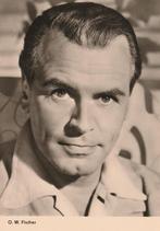 Kaart O.W. Fischer, Verzenden, Zo goed als nieuw, Film, Foto of Kaart