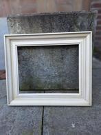 Strakke witte lijst, Verzenden, Hout, Minder dan 50 cm, Minder dan 50 cm