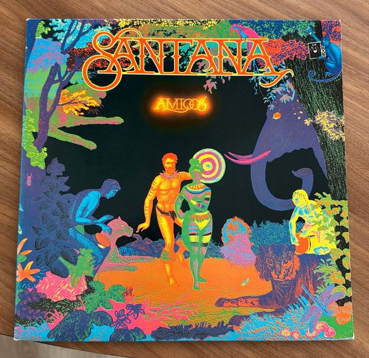 Santana – Amigos (Original LP, 1976 – CBS 86005, Made in NL), Cd's en Dvd's, Vinyl | Rock, Zo goed als nieuw, Poprock, 12 inch