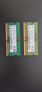 2x 8GB DDR4 SO-DIMM Laptop Geheugen, Computers en Software, RAM geheugen, Gebruikt, DDR4, 8 GB, Ophalen of Verzenden