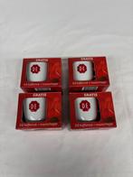 Douwe Egberts Koffiemokken (4 stuks), Huis en Inrichting, Keuken | Servies, Keramiek, Nieuw, Ophalen of Verzenden, Overige stijlen