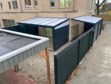 Aluminium schuttingen, tuinhekken en glazen schuifwanden beschikbaar voor biedingen