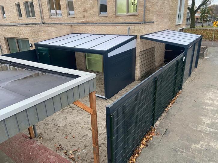 Aluminium schuttingen, tuinhekken en glazen schuifwanden, Tuin en Terras, Schuttingen, Nieuw, Aluminium, Ophalen of Verzenden