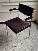 Thereca stoel: h 83 x b 61 x d 51 cm, zithoogte 49 cm, Huis en Inrichting, Stoelen, Ophalen, Gebruikt, Zwart, Eén