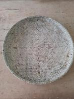 Grote rieten mand, schaal. Mooi aan de wand, Ophalen, Gebruikt, Rond, Riet