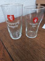 Twee oude Hengelo Bierglazen, Glas of Glazen, Ophalen of Verzenden, Overige stijlen, Glas