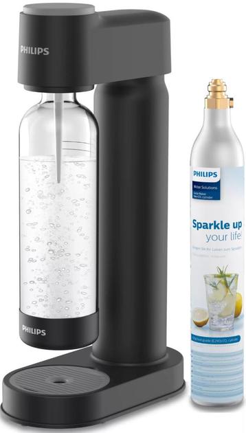 Philips GoZero Soda Maker ADD4901BK - zwart met CO2-cilinder beschikbaar voor biedingen
