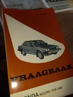 Vraagbaak Honda Accord, Ophalen