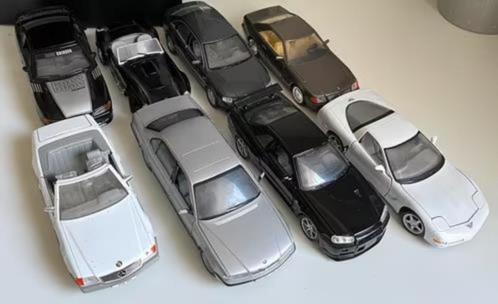 7 verschillende model auto’s schaal 1:24, Hobby en Vrije tijd, Modelauto's | 1:24, Zo goed als nieuw, Auto, Overige merken, Ophalen of Verzenden