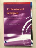 Professioneel schrijven - Ed Grubben /Jan Vriens, Boeken, Studieboeken en Cursussen, Ed Grubben /Jan Vriens, Niet van toepassing