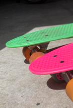 Pennyboard / skateboard roze en groen, Skateboard, Ophalen of Verzenden, Zo goed als nieuw