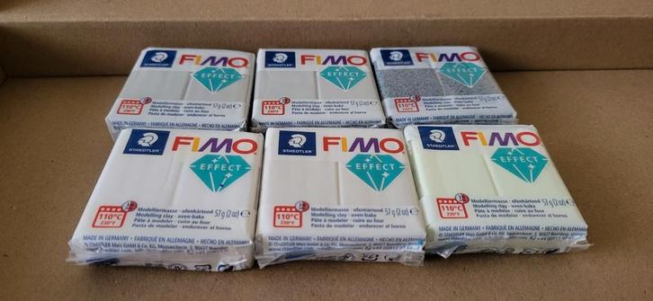 Fimo polymeer klei effect, Hobby en Vrije tijd, Knutselen, Gebruikt, Materiaal, Ophalen of Verzenden