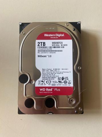 WD Red Plus 2tb NAS HDD *WD20EFZX* beschikbaar voor biedingen