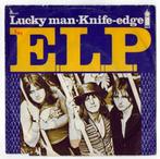 E.L.P.: Lucky man.  (Belgie), Cd's en Dvd's, Vinyl Singles, Pop, Gebruikt, Ophalen of Verzenden