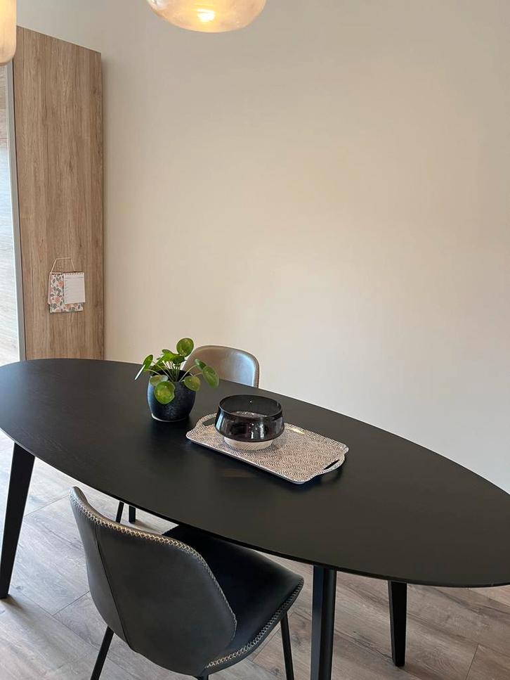 Ovaal eettafel, Huis en Inrichting, Tafels | Eettafels, Zo goed als nieuw, 50 tot 100 cm, 200 cm of meer, Ovaal, Ophalen of Verzenden