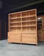 Oude Winkelkast | Boekenkast | Teak Open kast #1951, Niet ingevuld, 200 cm of meer, Niet ingevuld, Ophalen of Verzenden