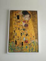 Gustav Klimt the Kiss grote foto op canvas, Ophalen