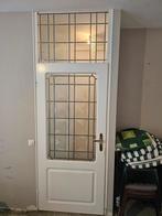 Deur glas in lood, Doe-het-zelf en Verbouw, Deuren en Horren, Ophalen of Verzenden, Glas, Binnendeur, 200 tot 215 cm