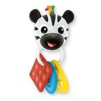Rammelaar en bijtring Zebra | Baby speelgoed zebra, Ophalen of Verzenden, Zo goed als nieuw, Rammelaar
