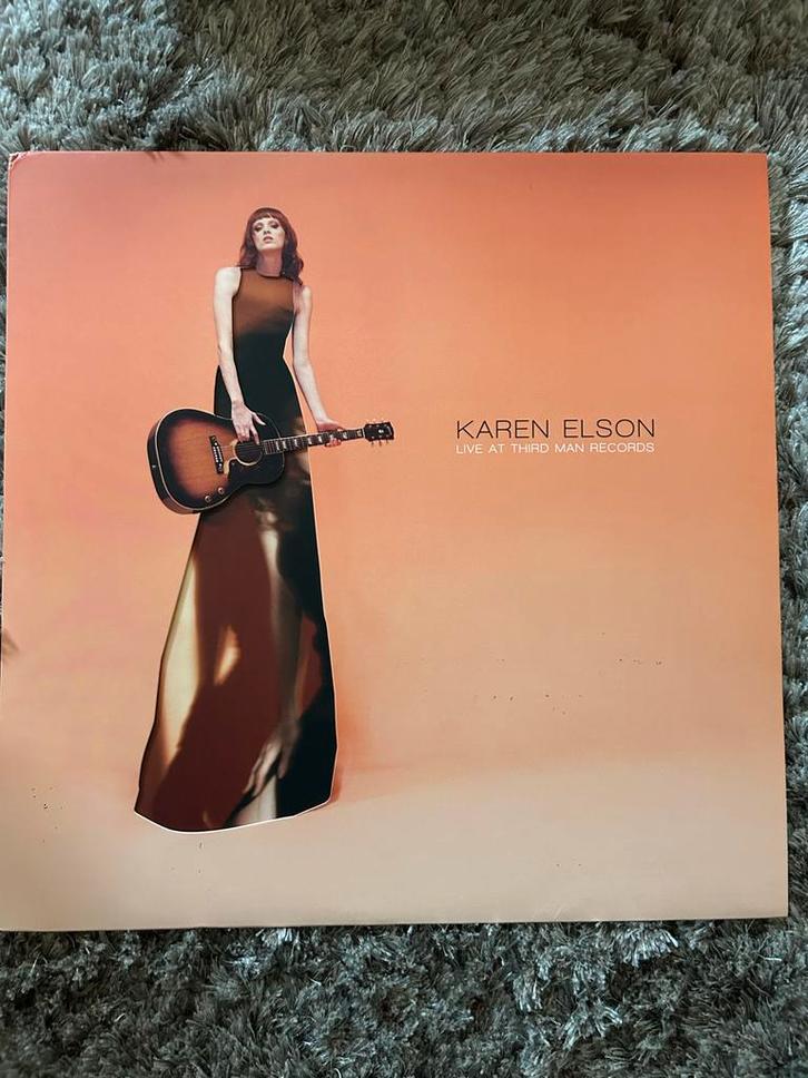 Karen Elson - Live at Third Man Records (Peach Vinyl), Cd's en Dvd's, Vinyl | Pop, Gebruikt, 12 inch, Ophalen of Verzenden