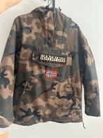 Napapijri jas, Maat 52/54 (L), Bruin, Ophalen of Verzenden, Zo goed als nieuw