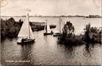Loosdrecht - De Loosdrechtse Plassen (1959) 2x, Verzenden, 1940 tot 1960, Gelopen, Noord-Holland