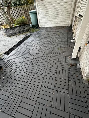 IKEA Runnen Vlonders - Donkergrijs beschikbaar voor biedingen