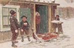 Gerstenhauer - 118 - twa : Serie 49 - Sneeuwballen Gooien, Verzamelen, Verzenden, Voor 1920