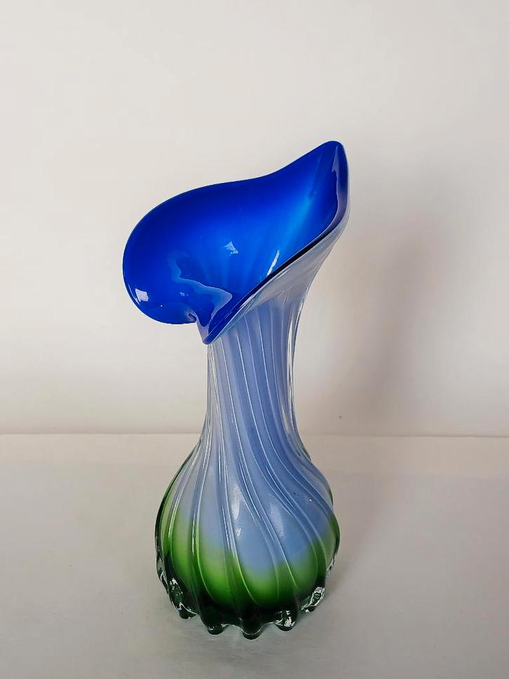 Vaas Jack-in-the-pulpit Murano Vintage, Antiek en Kunst, Antiek | Glas en Kristal, Ophalen of Verzenden