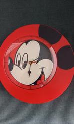 leuke klok met Mickey Mouse, Ophalen of Verzenden, Mickey Mouse, Zo goed als nieuw, Overige typen