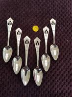 Zilveren lepeltjes, 6 stuks, zilver, nr. 5, Antiek en Kunst, Ophalen of Verzenden, Zilver