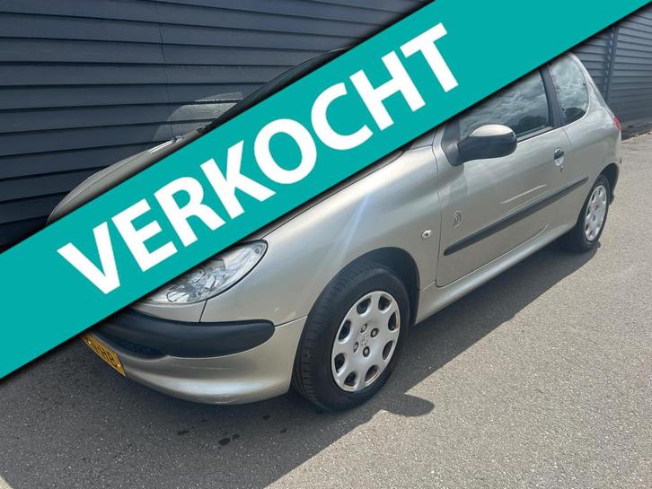 Peugeot 206 1.4 X-Design 1E EIGENAAR Distributie NIEUW + APK, Auto's, Peugeot, Bedrijf, Te koop, ABS, Airbags, Centrale vergrendeling