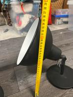 Zwarte bureaulamp, Ophalen of Verzenden, Zo goed als nieuw, Metaal, Minder dan 50 cm
