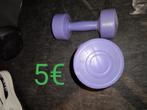 Set dumbells - 1kg & 2kg - thuisfitness, Ophalen, Zo goed als nieuw, Dumbbell