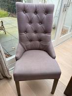 Taupe Eetkamer Stoelen en Bank Set, Ophalen, Gebruikt, Minder dan 4 stoelen