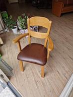 vintage stoel, Huis en Inrichting, Stoelen, Ophalen, Bruin, Vintage, Hout