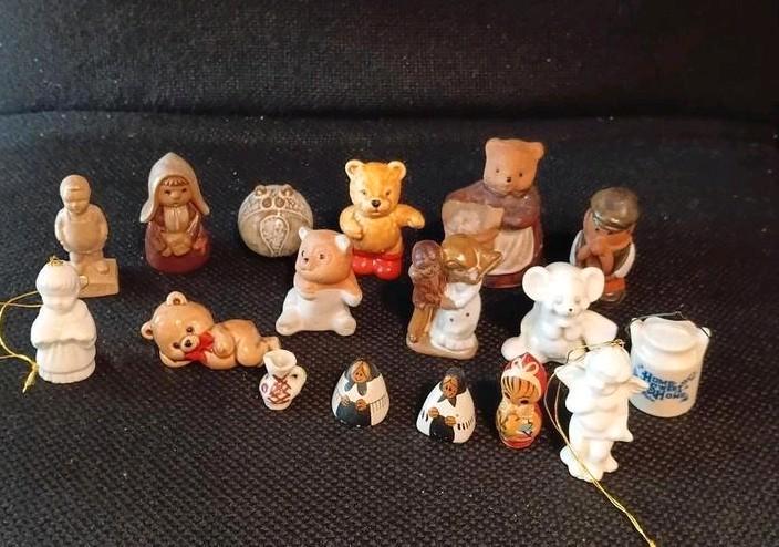 Pakket Diverse keramieken Miniaturen Beeldjes Collectie, Verzamelen, Beelden en Beeldjes, Zo goed als nieuw, Overige typen, Verzenden