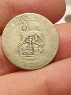 Engeland, 1 shilling 1922 zilver (19), Zilver, Ophalen of Verzenden, Overige landen
