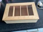 Opbergdoos / Sieradendoos - Dolce Gusto Cupjes, Ophalen of Verzenden, Gebruikt, Overige houtsoorten, Minder dan 50 cm